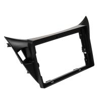 Переходная рамка 1ТДК FPMS-494 Mitsubishi Lancer IX 2001-2007, черная, с кнопкой аварийки, 9"