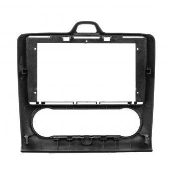 Переходная рамка 1ТДК FPFD-203 Ford Focus 2 2004-2011, серебристая, климат, 9"