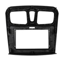 Переходная рамка 1ТДК FPRN-266 Renault Logan 2015–2018,черная , 10"