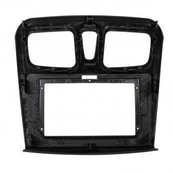 Переходная рамка 1ТДК FPRN-266 Renault Logan 2015–2018,черная , 10"