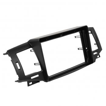 Переходная рамка 1ТДК FPTY-678 Toyota Corolla, правый руль, 2004-2006, черная, 9"