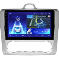 Ford Focus 2 Mk 2【F2】【SILVER】2004-2011 (9 дюймов)【AT】Климат-Контроль