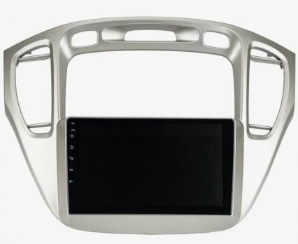 Toyota Highlander 1 XU20 2001-2007 F2 Silver (9 дюймов)